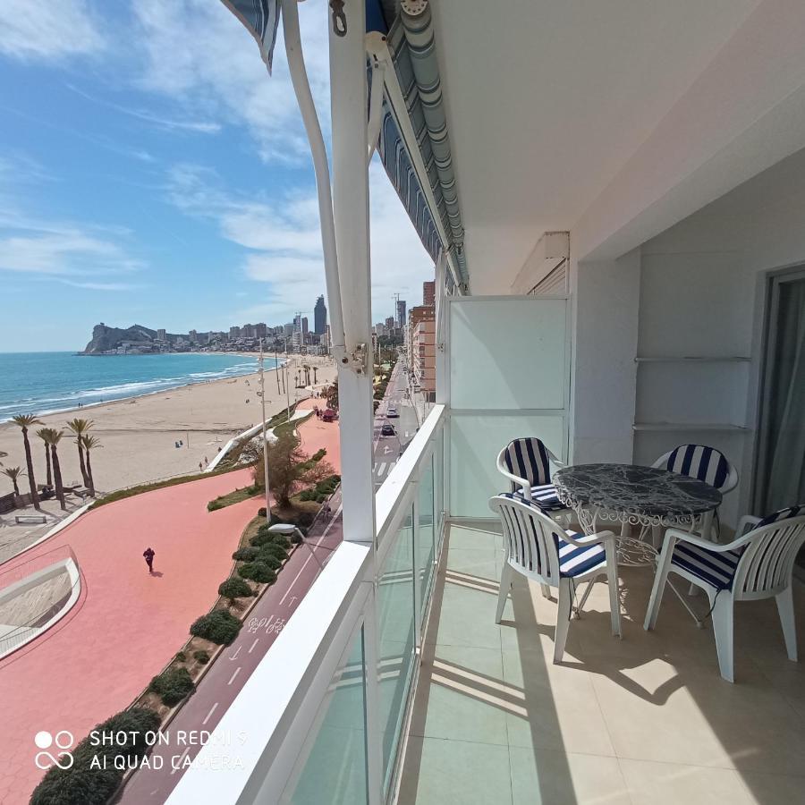 Espectacular Apartamento En 1ª Linea De Playa Apartment Benidorm Exterior photo